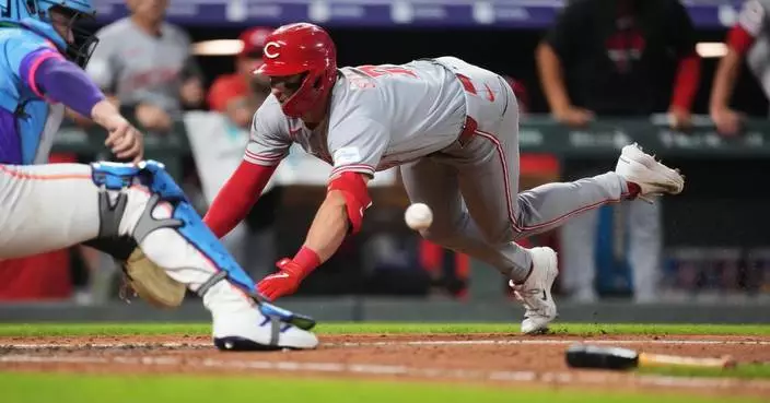 Spencer Steer’s inside-the-park homer sparks Reds’ 7-2 win over Rockies