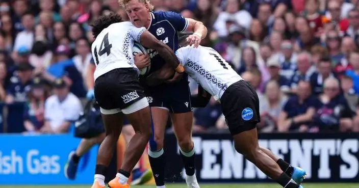 Scotland’s bench sparks comeback to beat Fiji 33-17 at Murrayfield