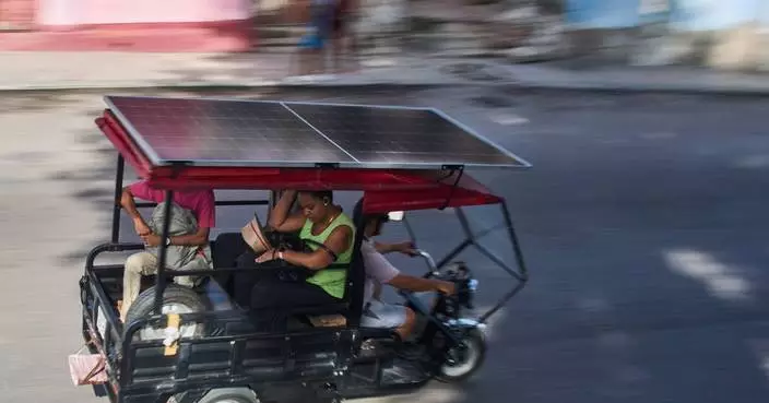 Solar-powered tricycles help Cubans navigate fuel shortages and blackouts
