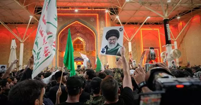 Funeral prayers in Iraq for Iranian supreme leader commence after body arrives in holy city