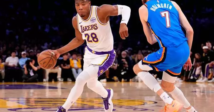 Forward Rui Hachimura agrees to a 2-year deal with Clippers, will leave Lakers, AP source says