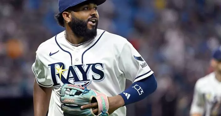 Junior Caminero hits his 28th homer and Rays go deep 4 times in 7-2 win over Mariners