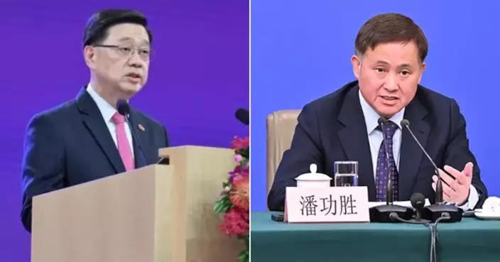 CE Meets Governor of People's Bank of China to Discuss Strengthening Hong Kong's Role as a Global Financial Hub