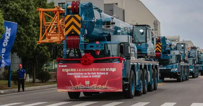 XCMG Delivers Complete Wheeled and Crawler Crane Fleet to Sarens