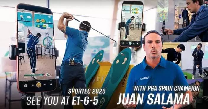 VITBIO Unveils the World's First AI Golf Training System Combining Full-Body Motion Capture and Plantar Pressure Analysis