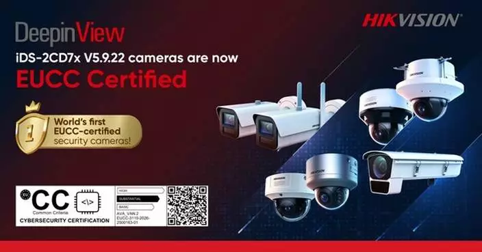 Hikvision Earns Industry-First EUCC Certification for Network Cameras