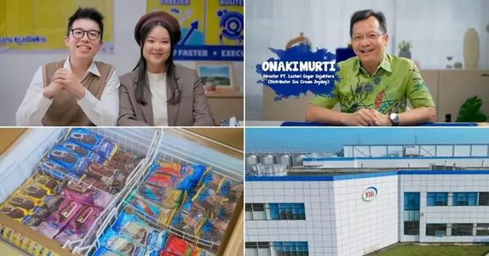 Yili's Global Online Tour Spotlights Joyday Ice Cream's Joyful Journey in Indonesia