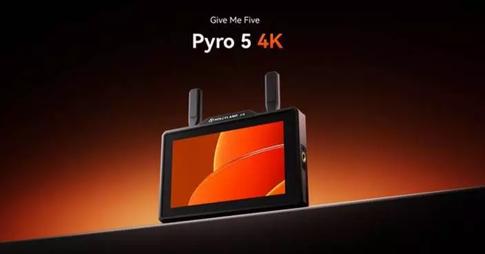 Hollyland Launches Pyro 5 4K, Simplifying On-Set Setups and Improving Production Efficiency