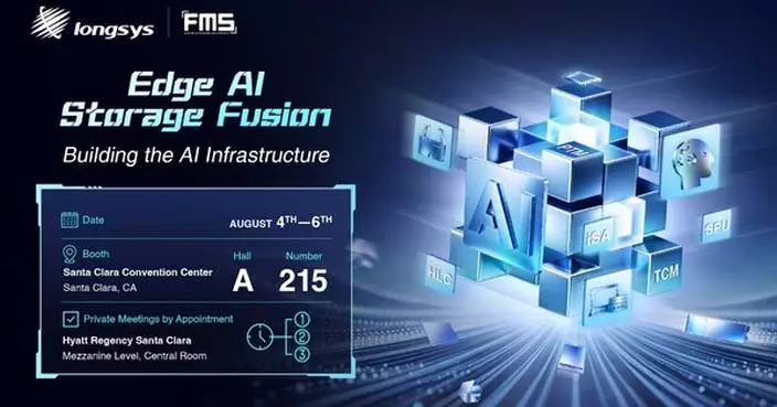 Longsys to Unveil "Edge AI Storage Fusion" at FMS 2026, Showcasing In-Depth Innovation in Edge AI Storage