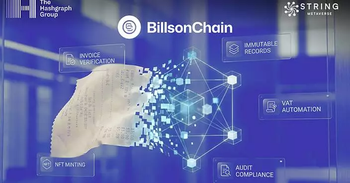 The Hashgraph Group and String Metaverse launch "Bills-On-Chain" Platform on Hedera