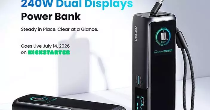 JOYROOM Brings New 240W PODIX Power Bank to Kickstarter, Reshaping the High-End Fast-Charging Power Bank Segment