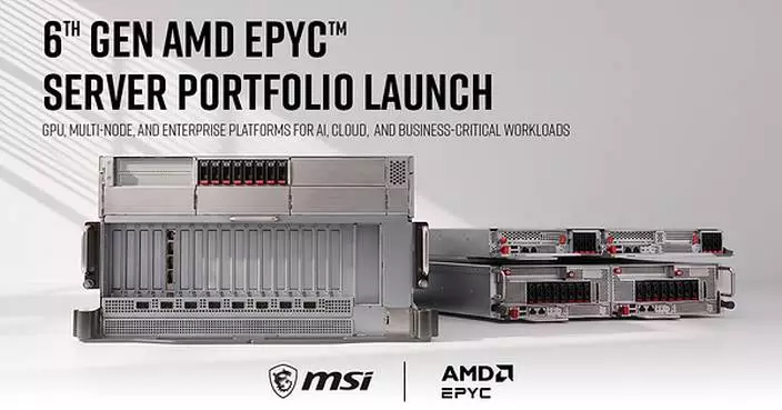 MSI Launches 6th Gen AMD EPYC™ Server Portfolio