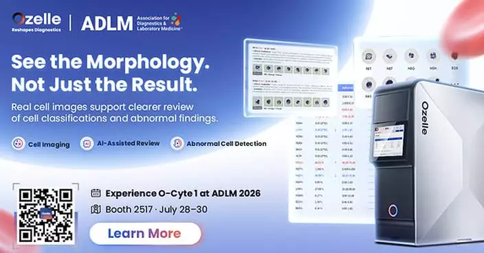 Ozelle Launches O-Cyte 1 at ADLM 2026, Marking a New Step in AI-Powered Hematology
