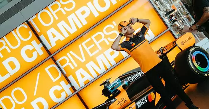 Velo and McLaren Mastercard Formula 1® Team Release Behind-the-Scenes Imagery of Lando Norris &amp; Oscar Piastri from latest shoot