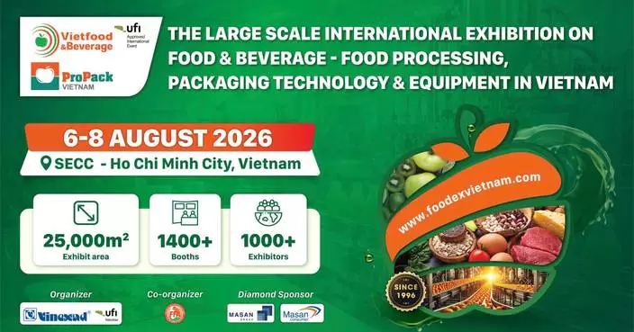 Vietfood & Beverage - Propack Vietnam 2026 in Ho Chi Minh City