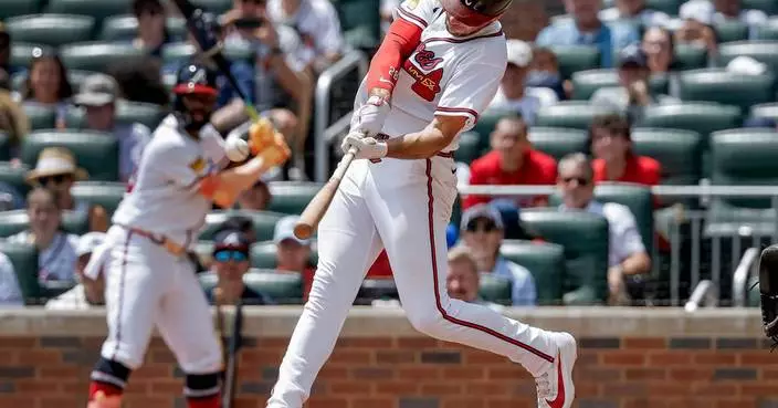 Yastrzemski and Olson hit home runs as Braves top slumping Nationals 4-2 to complete 4-game sweep