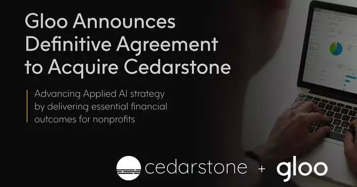 Gloo Announces Definitive Agreement to Acquire Financial and Business Outsourcing Firm Cedarstone