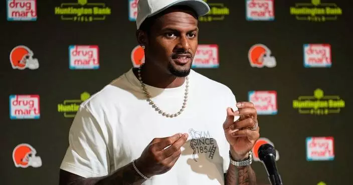 Deshaun Watson named Cleveland Browns starting quarterback, AP source says