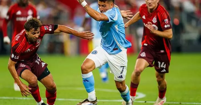 Fernández scores 14th goal this season for NYCFC in 1-1 tie with Toronto