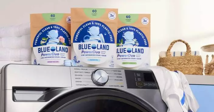 Blueland Launches PowerDuo™ Laundry Tablets, a First-of-Its-Kind Dual-Layer Tablet Built to Tackle Stains and Odors