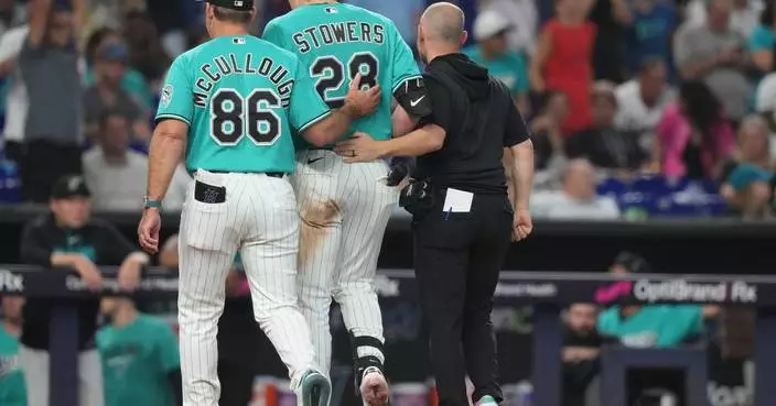 Marlins place Kyle Stowers on 10-day injured list with a left hamstring strain