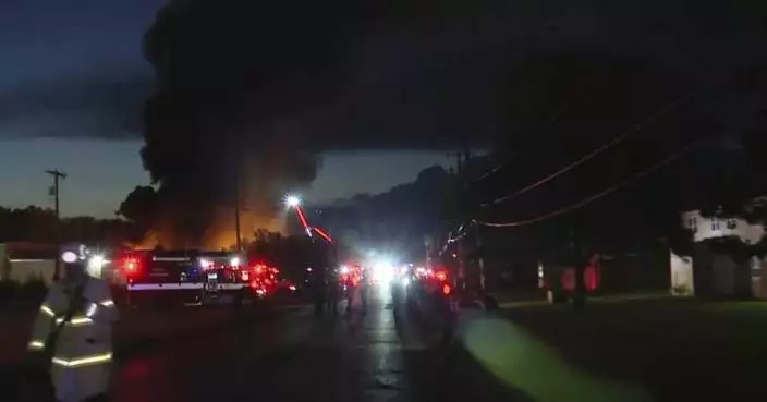 Explosions and fire tear through Ohio industrial building, 2 workers unaccounted for