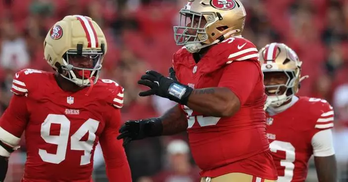 49ers rookie DT Gracen Halton impresses in his first preseason game