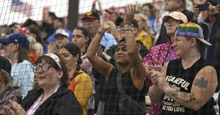 Women's Professional Baseball League makes a rainy debut in front of enthusiastic crowd
