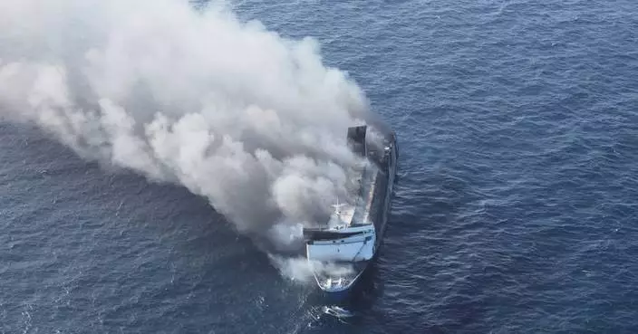 Number of people missing unknown after Indonesian ferry fire that killed 5, rescuers say