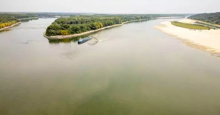 Romania rushes to sink 4 barges in the Danube to keep a nuclear power plant's second reactor running