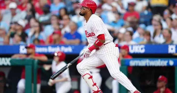 Arraez homers, Nola works 7 strong innings to power the Phillies past the Marlins 4-1