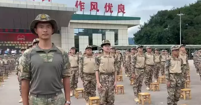 Hong Kong Youth & University Military Camps Hold Joint Opening Ceremony; Cadets Eager for Live-Fire Simulation Exercises