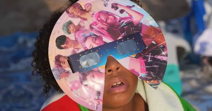 Rare solar eclipse is a dramatic celestial spectacle for millions across Europe, in photos