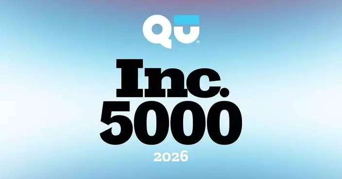 Qu Named No. 855 on the 2026 Inc. 5000 List, the Most Prestigious Ranking of America’s Fastest-Growing Private Companies