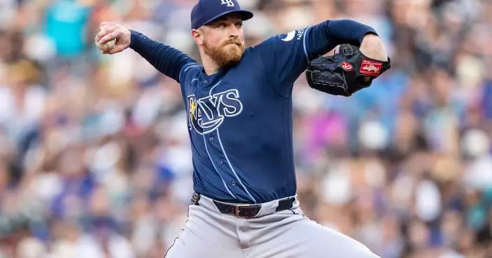 Drew Rasmussen throws 7 scoreless innings as Rays beat Mariners 2-1