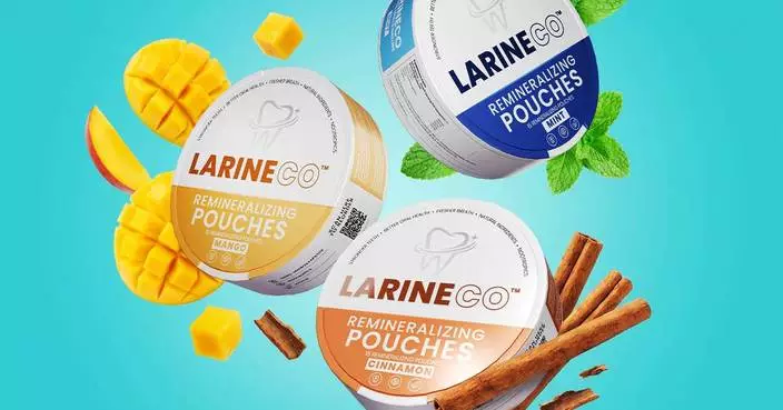 Larineco Launches Remineralizing Pouches, Introducing a New Category for Daily Enamel Care