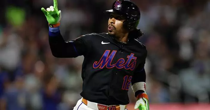 Francisco Lindor leads resurgent Mets to 3-2 victory over MLB-leading Brewers in 10 innings