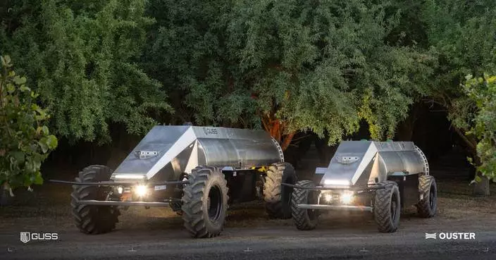 GUSS Automation, a wholly owned John Deere Subsidiary, Plans to Advance Precision Autonomy in High-Value Crops with Ouster's Next-Generation REV8 Digital Lidar
