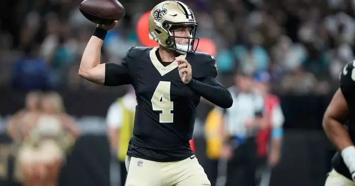Taylor and Aguilar help Jaguars beat Saints 24-20 in preseason opener