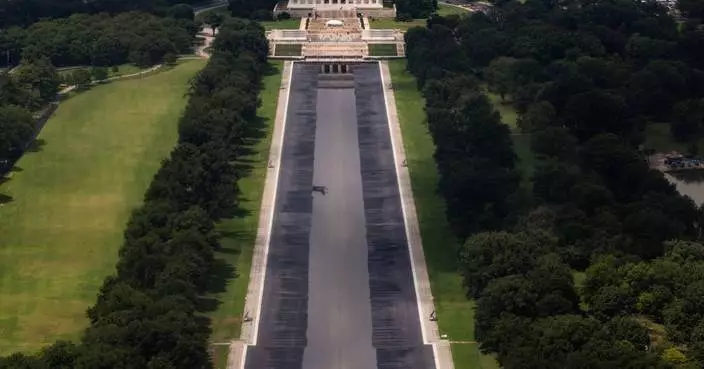 FACT FOCUS: A look at Trump's false and misleading claims about the Reflecting Pool