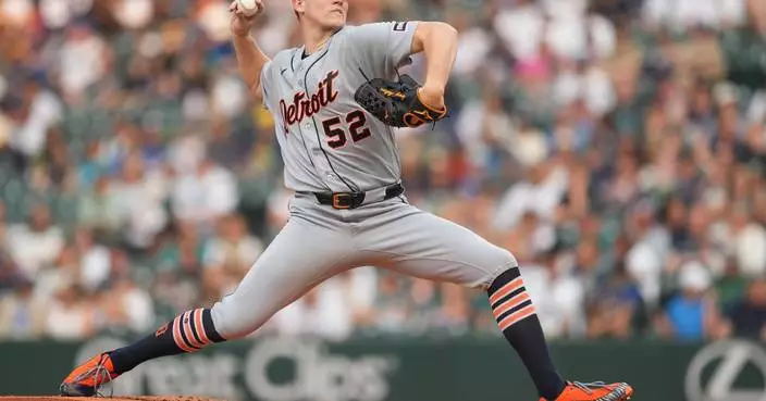Troy Melton runs scoreless streak to 14 innings as Tigers beat Mariners 8-0 for 4th straight win