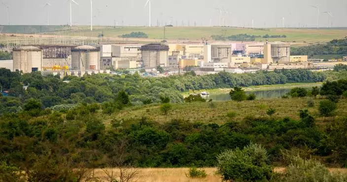 Romania begins shutdown of nuclear plant's 2nd reactor amid low water levels on Danube River