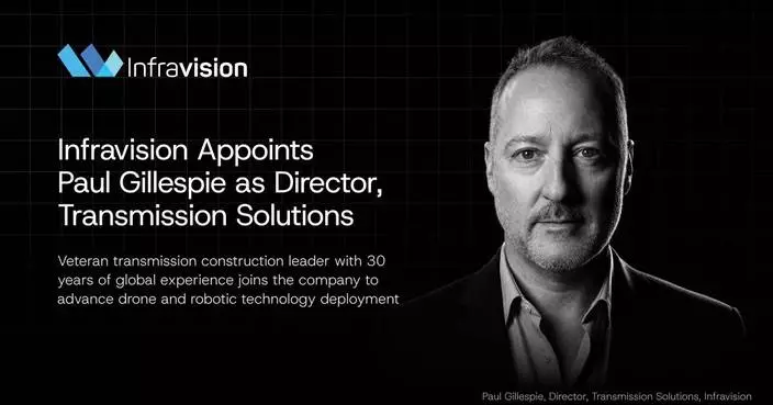 Infravision Announces the Appointment of Paul Gillespie as Director, Transmission Solutions