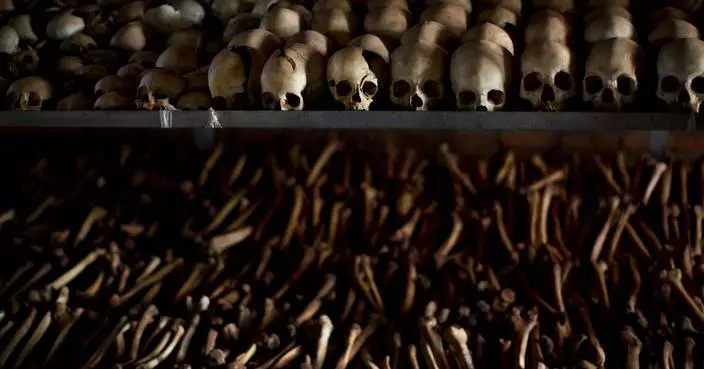A Dutch court convicts a Rwandan man over his home country's 1994 genocide, sentences him to life