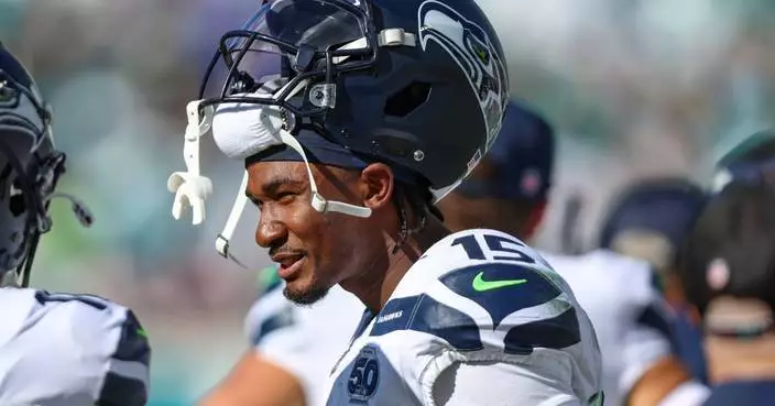 Seahawks receiver Tory Horton hopes to pick up where he left off after 2025 season cut short