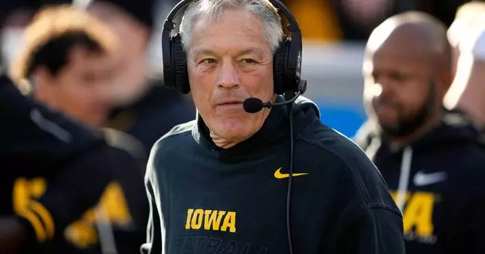 New starters at No. 22 Iowa must get up to speed in a hurry with challenging start to Big Ten play