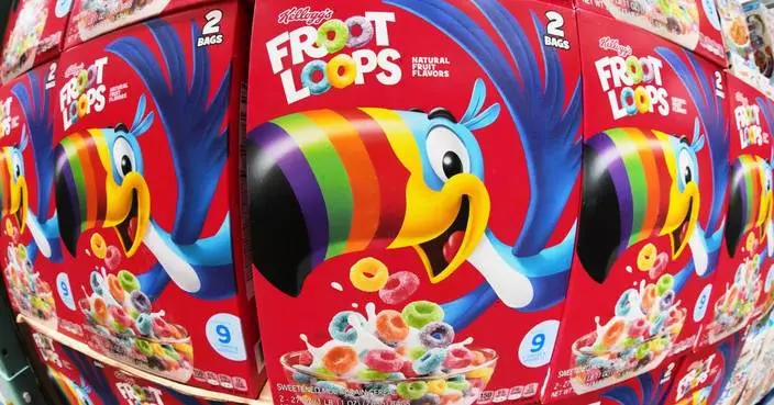 Kellogg says it's removing artificial dyes from cereals by the end of this year