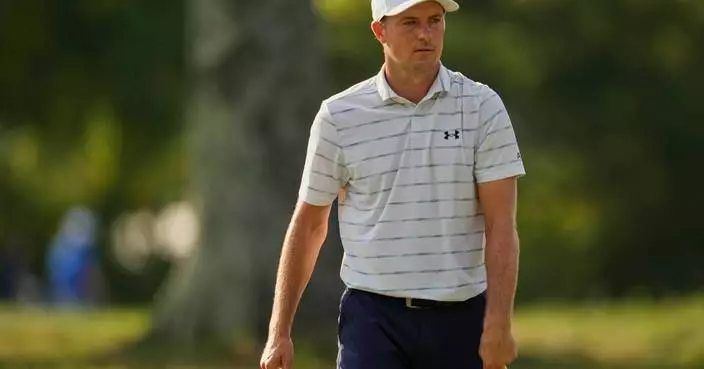Jordan Spieth off to the start he needs with a 65 to share the lead in PGA Tour playoff opener