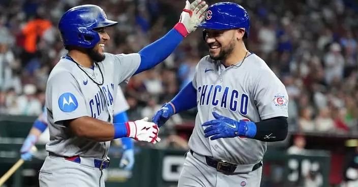 Conforto and Kelly hit back-to-back HRs, lift the Cubs over the Diamondbacks 7-0