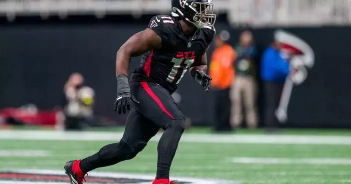 Falcons' Jalon Walker to miss the 2026 season with a torn ACL